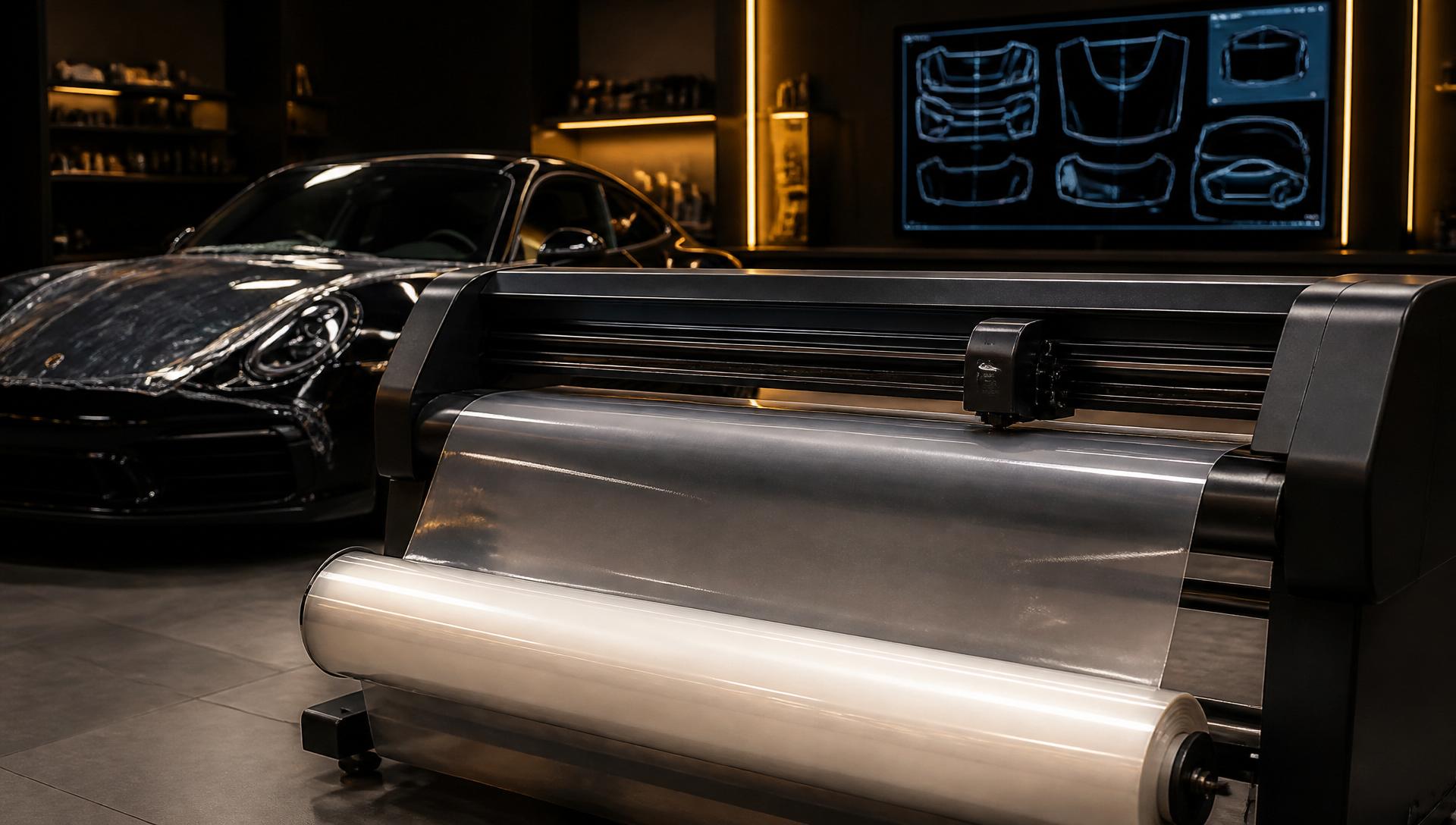 Folienplotter für PPF, Scheibentönung und Car Wrapping — präziser Schneideplotter bei Fusion 68